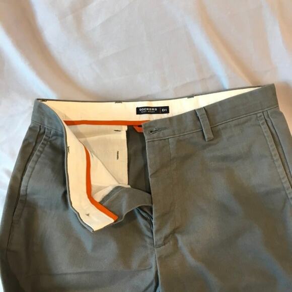 Men's Dockers Easy Khaki D1 - Olive - Picture 4 of 6